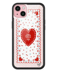 Wildflower iPhone case 15 Plus Lovers Lane Red Cute