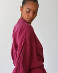 The Long Robe - Plum