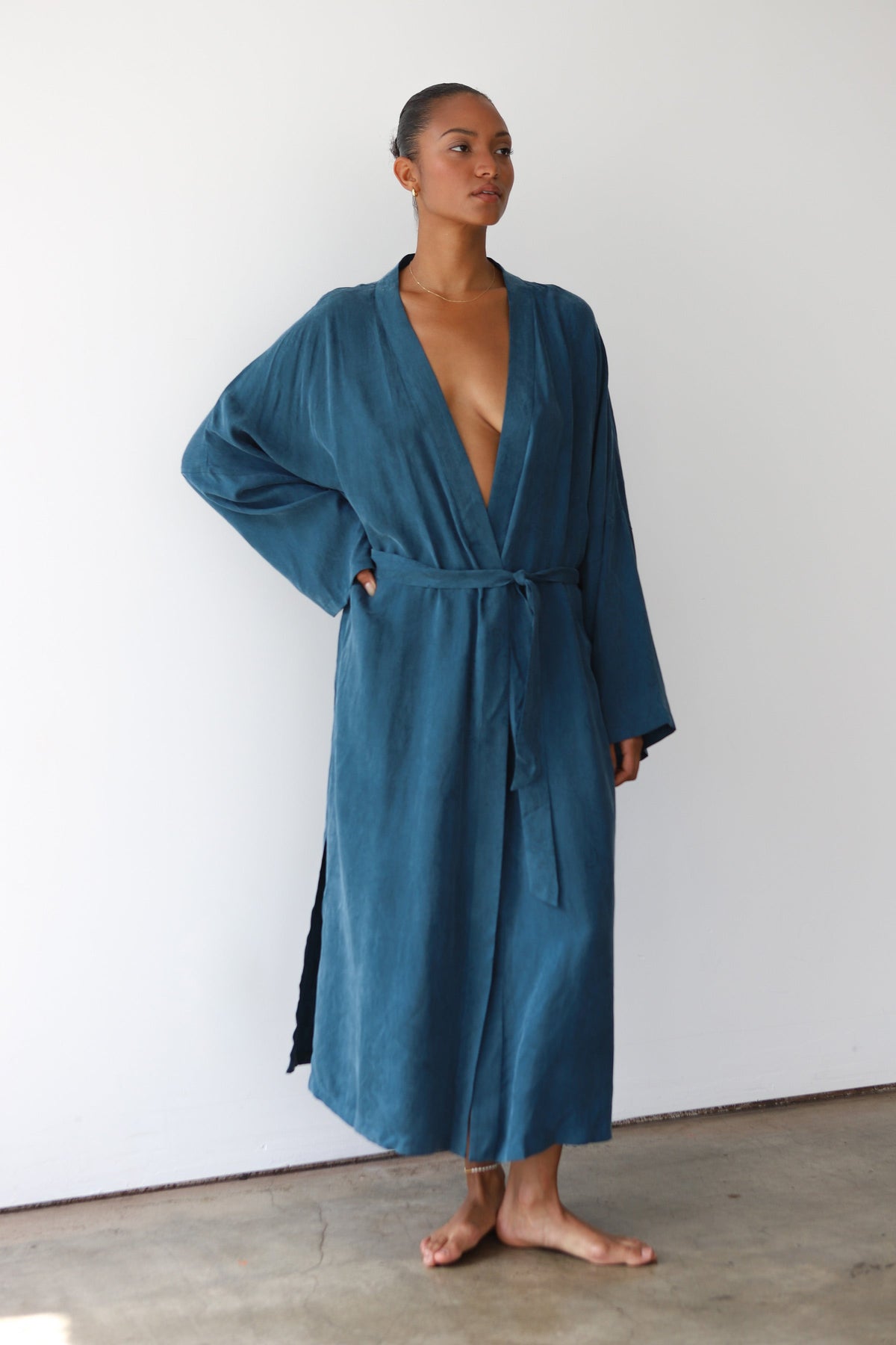The Long Robe - Teal