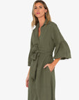 JBQ - Lona Dress - Olive -