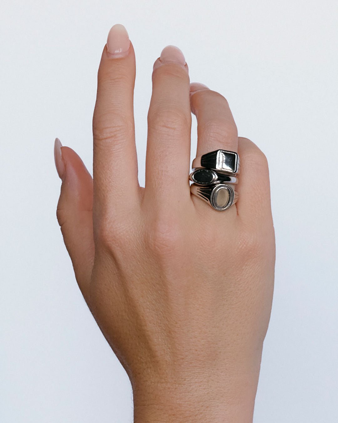 Luv Aj - The Signet Ring Stacker Set -