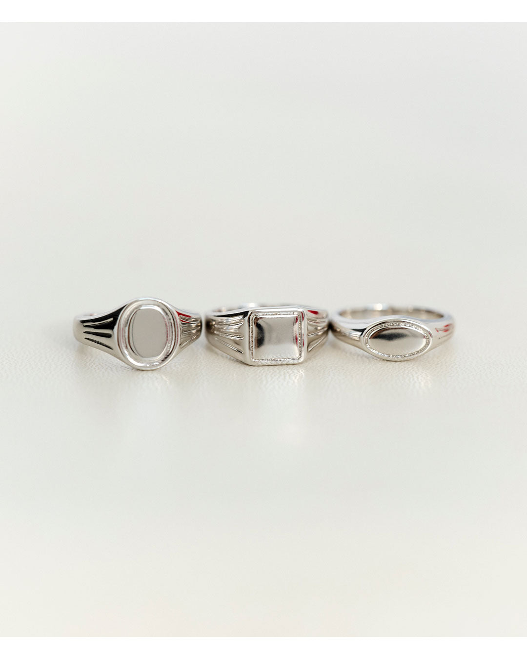 Luv Aj - The Signet Ring Stacker Set -
