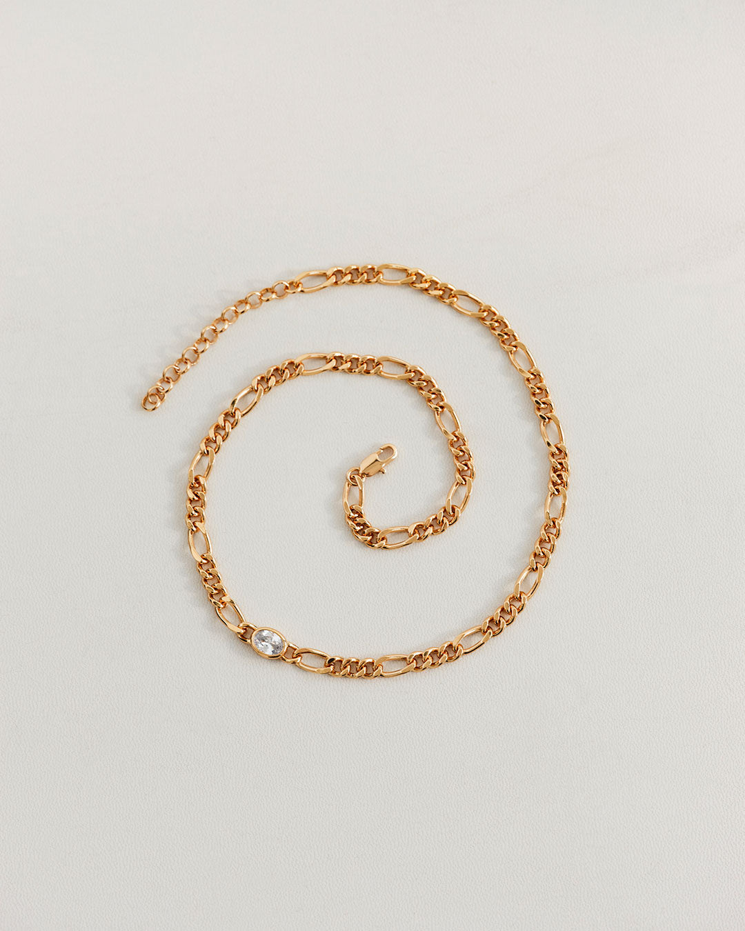 Luv Aj - The Oval Bezel Chain Necklace -