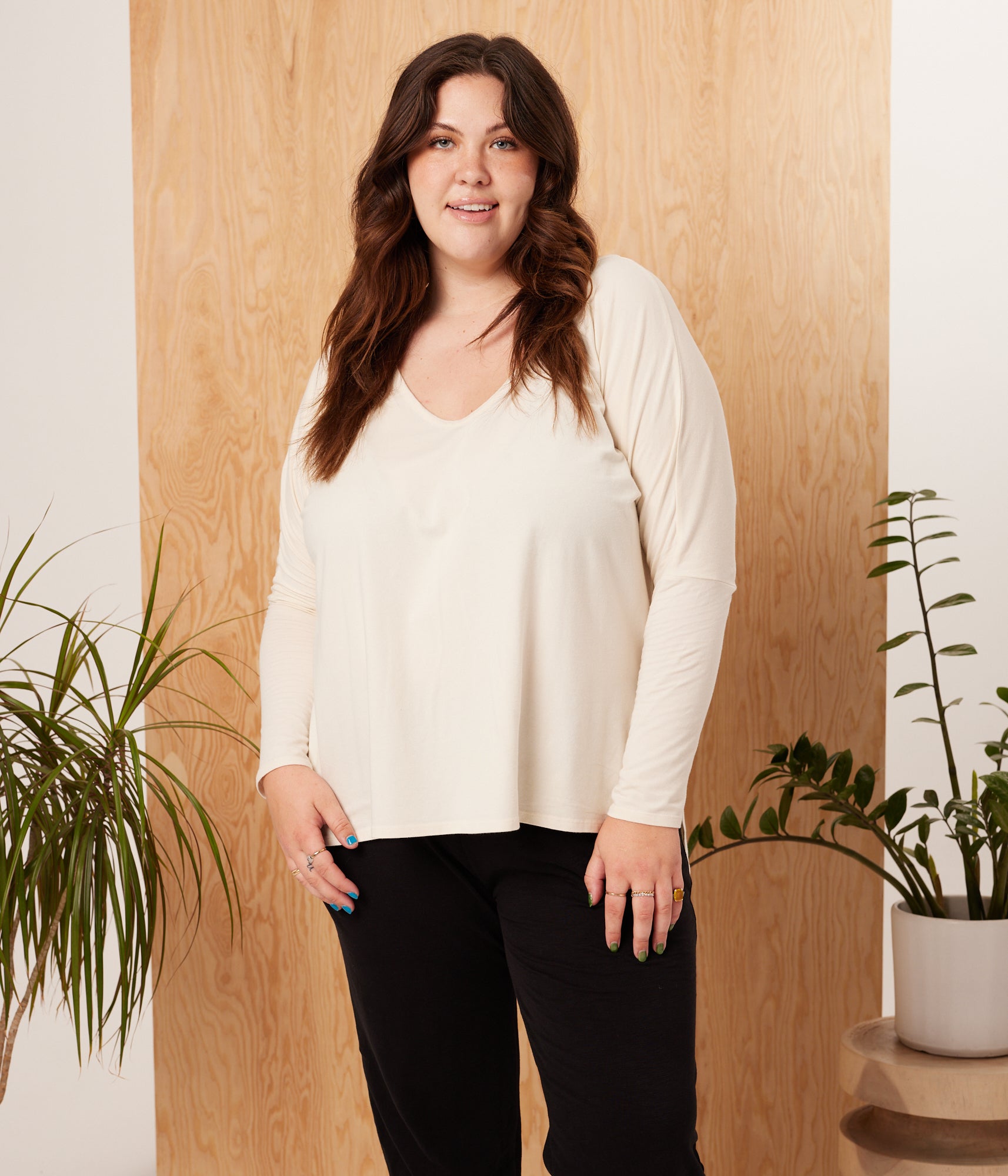 Known Supply - Leilani Top - Stone -