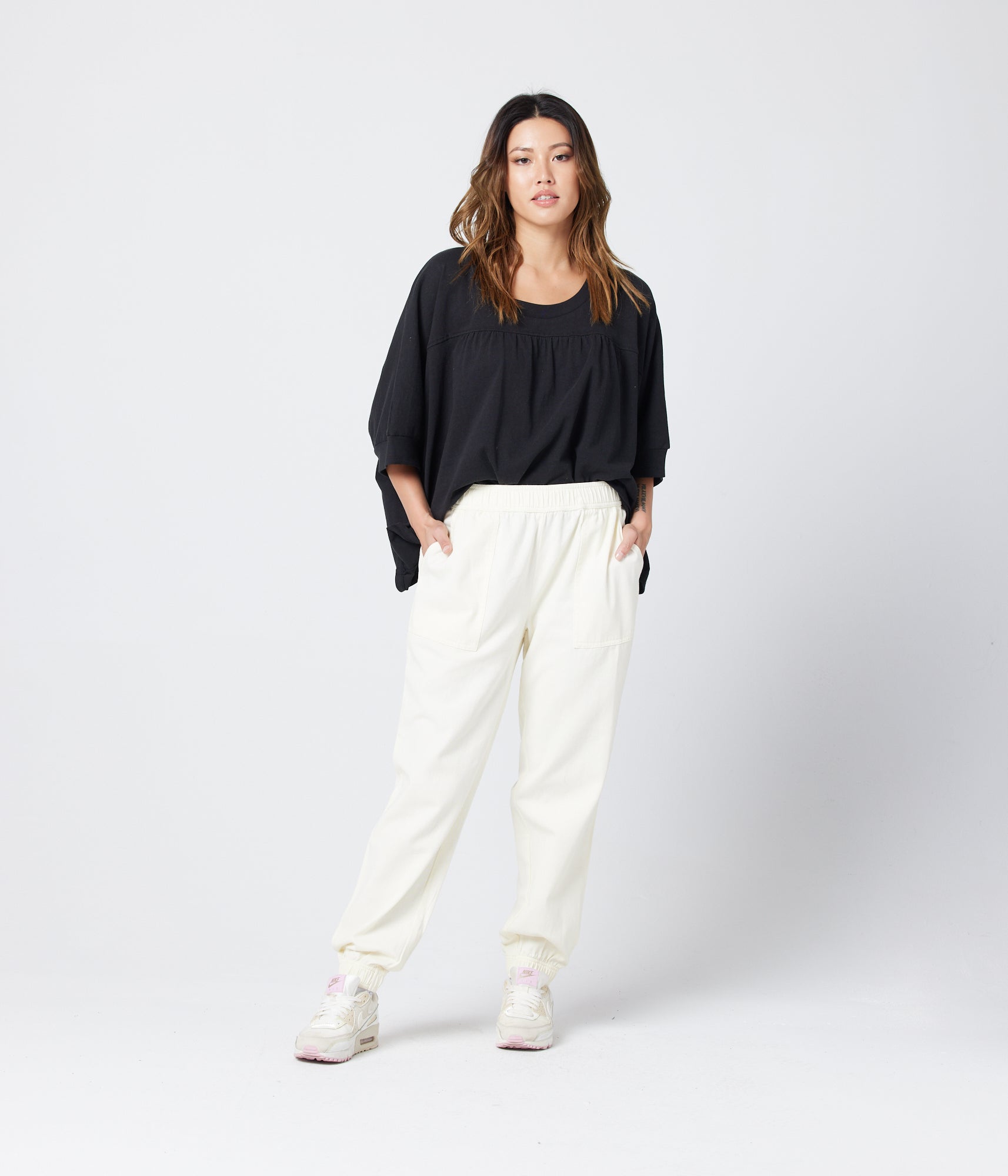 Known Supply - Lesley Pant - Stone -