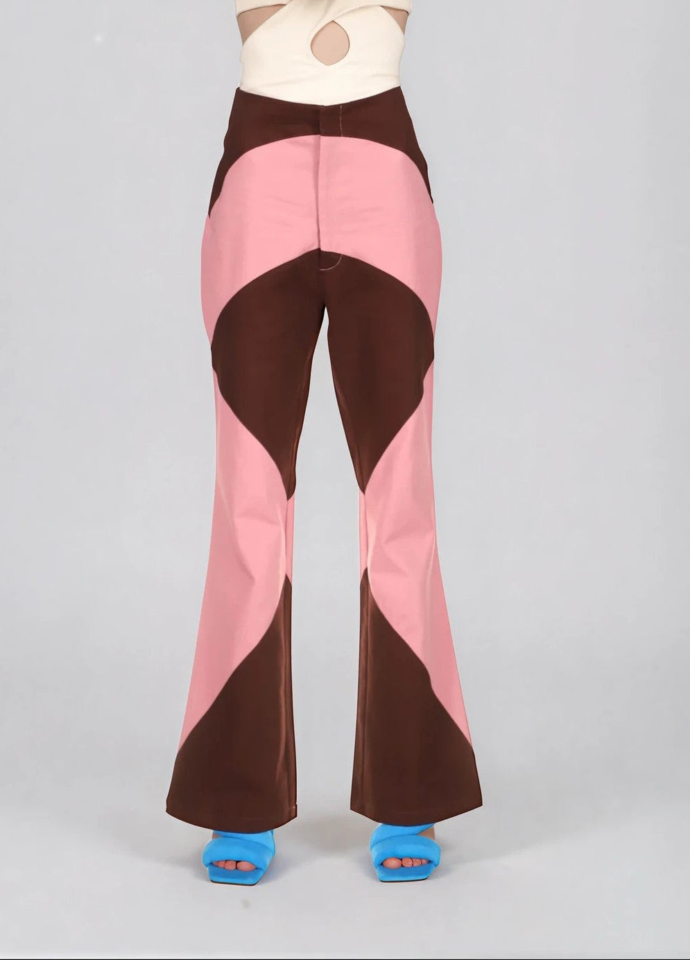 Tyler McGillivary - Lida Pant - Pink/Brown -
