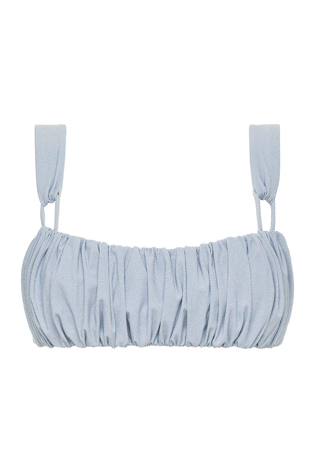 Montce - Light Denim Victoria Bikini Top -