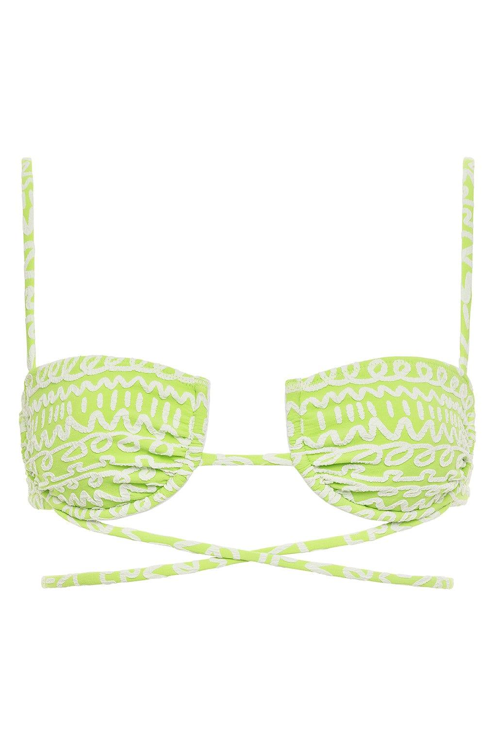Montce - Lime Icing Simone Bikini Top -