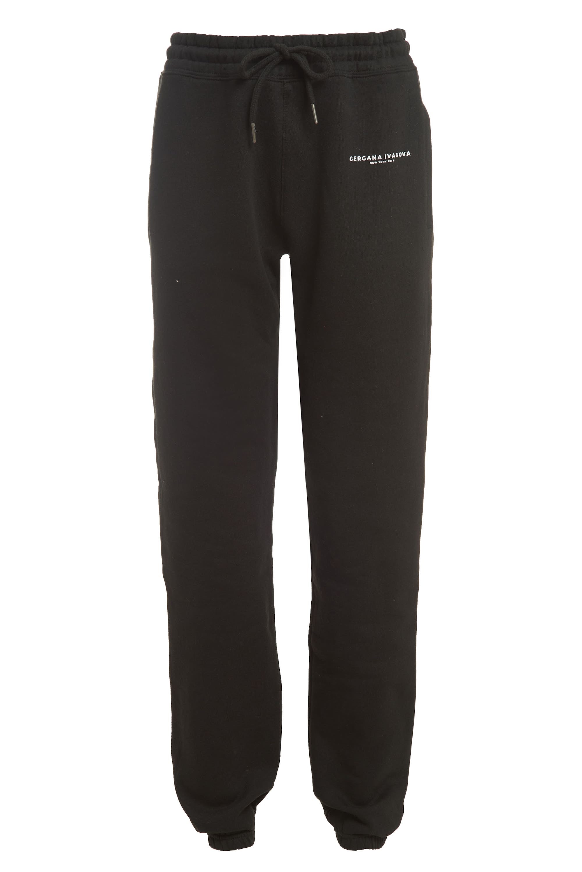 Gergana Ivanova - Organic Cotton Joggers - Black -