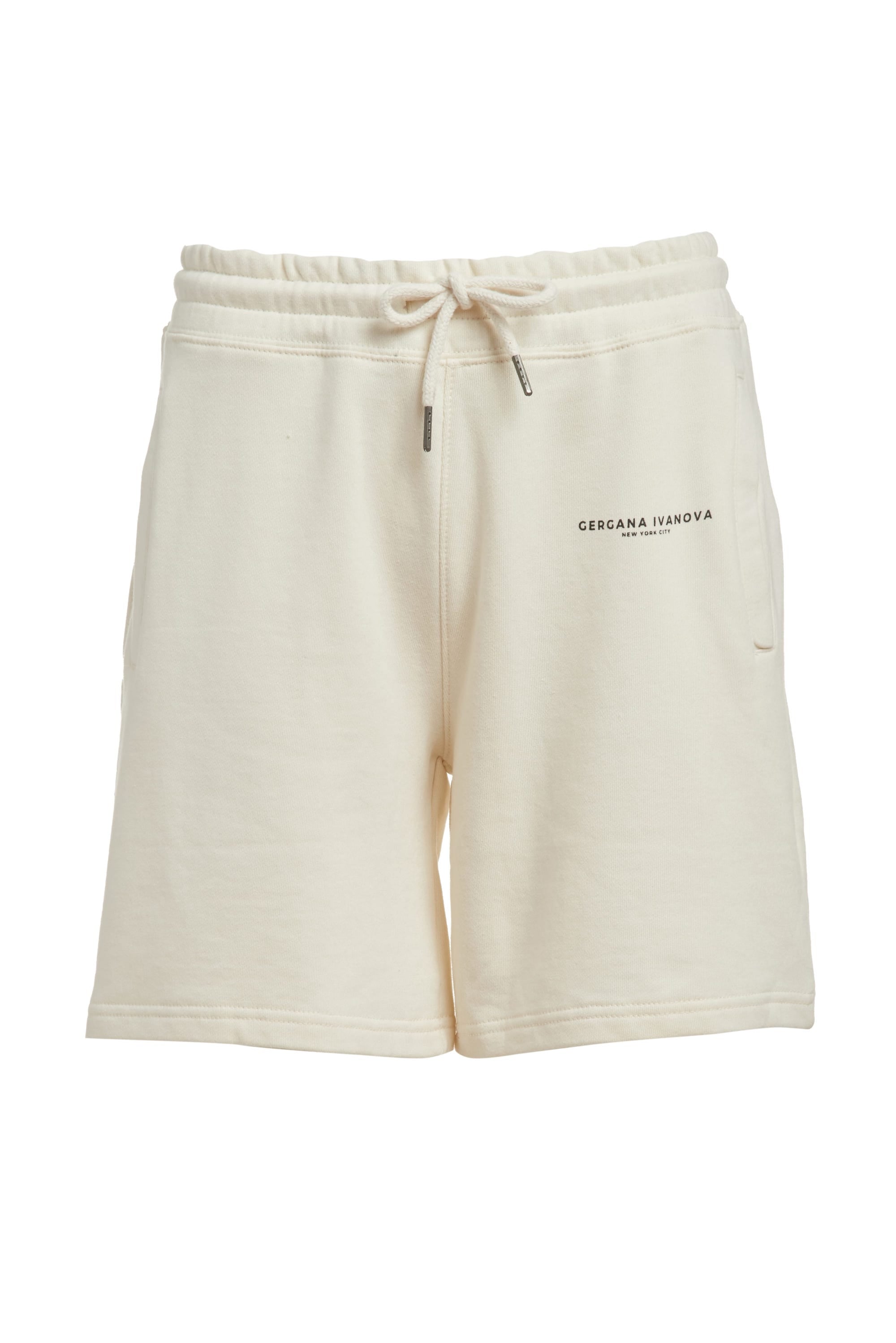 Gergana Ivanova - Organic Cotton Shorts - Vanilla -
