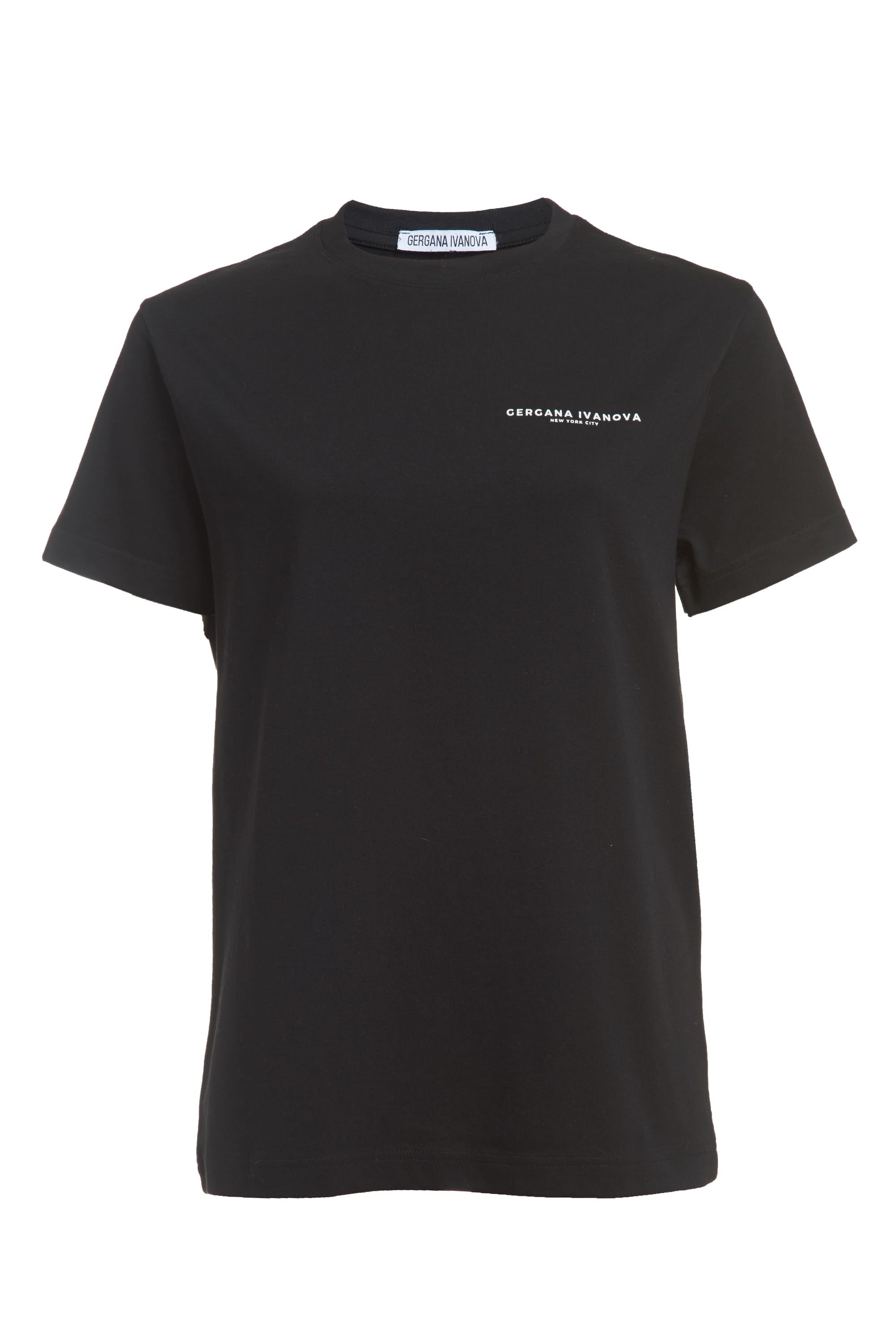 Gergana Ivanova - Organic Cotton T-Shirt - Black -