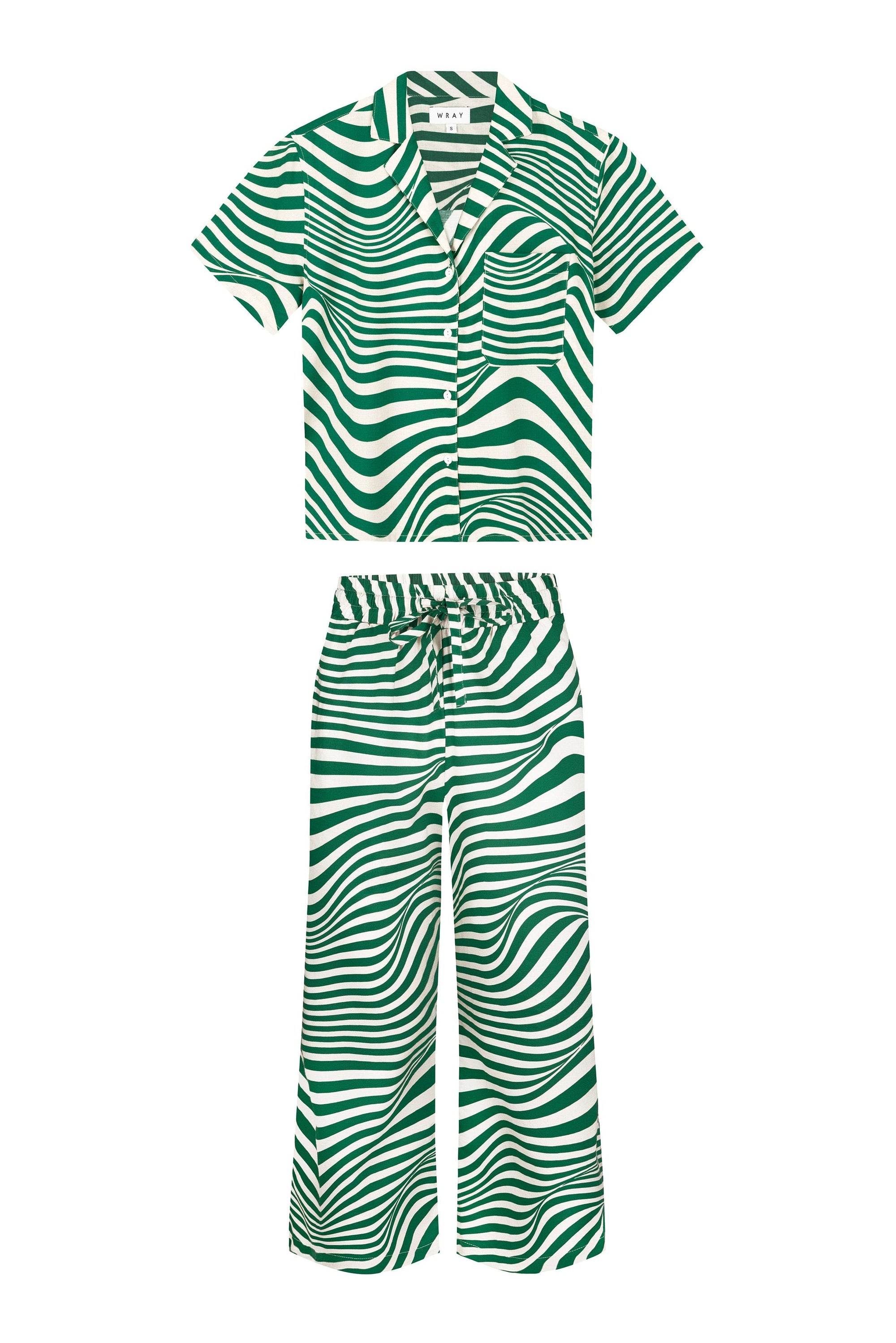 WRAY - Long Lounge Set - Algae Swirl -