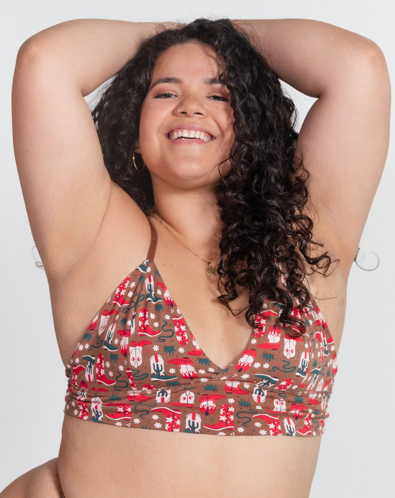 Discreture - Longline Bralette - Boots n Snakes -