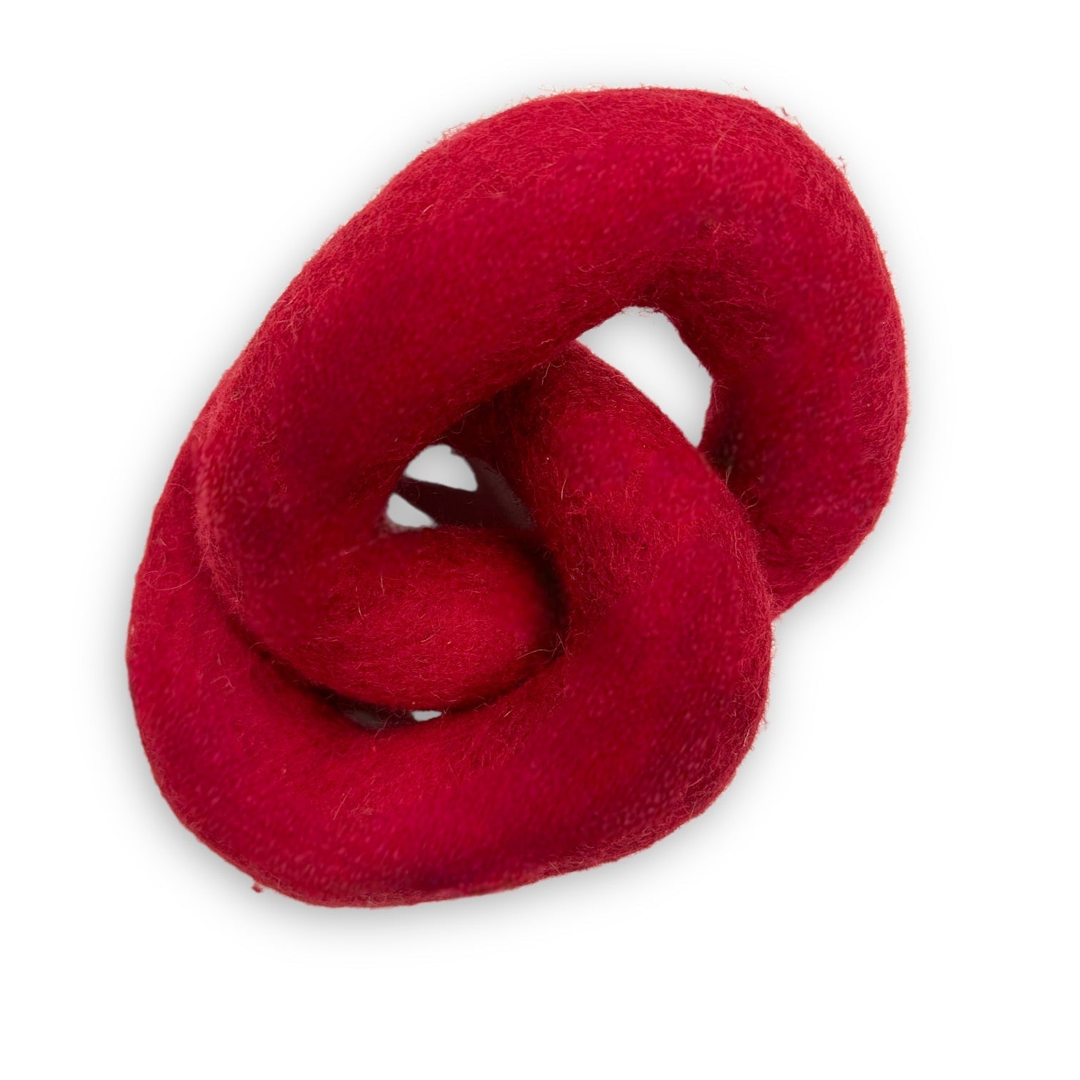 Come Here Buddy - Loop Felt Dog Toy - Red