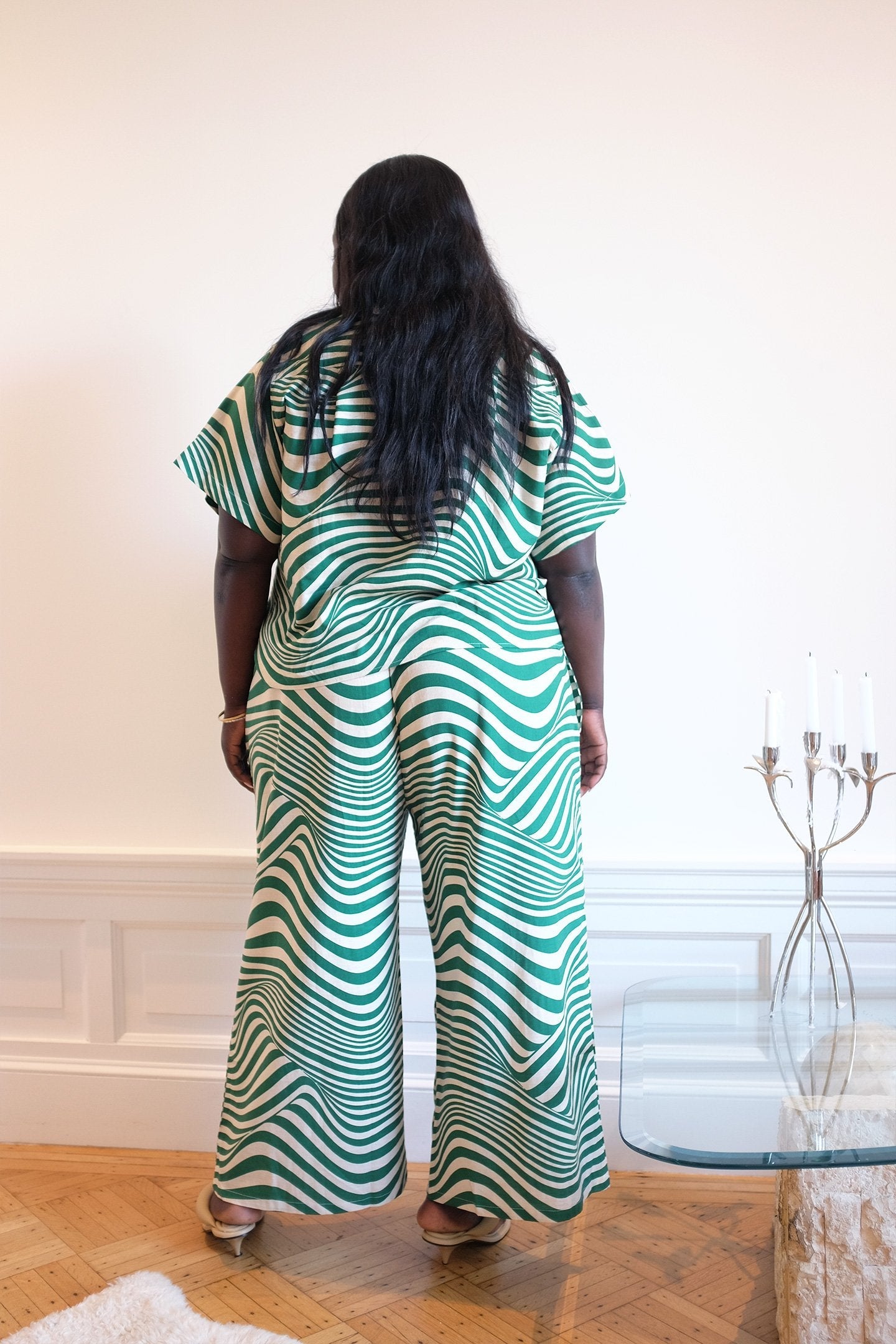 WRAY - Long Lounge Set - Algae Swirl -