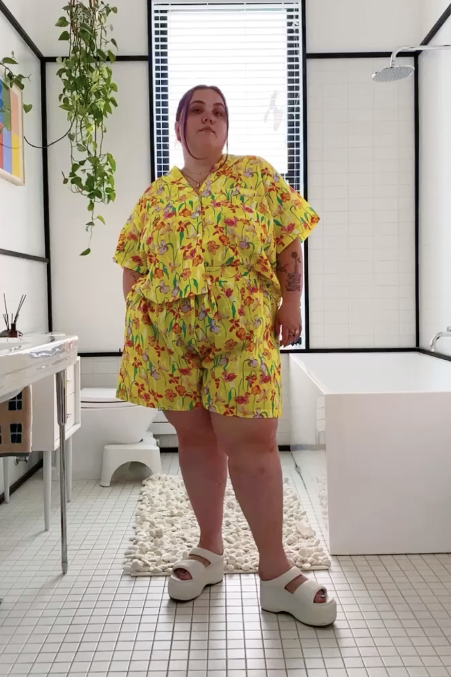 WRAY - Short Lounge Set - Iris -