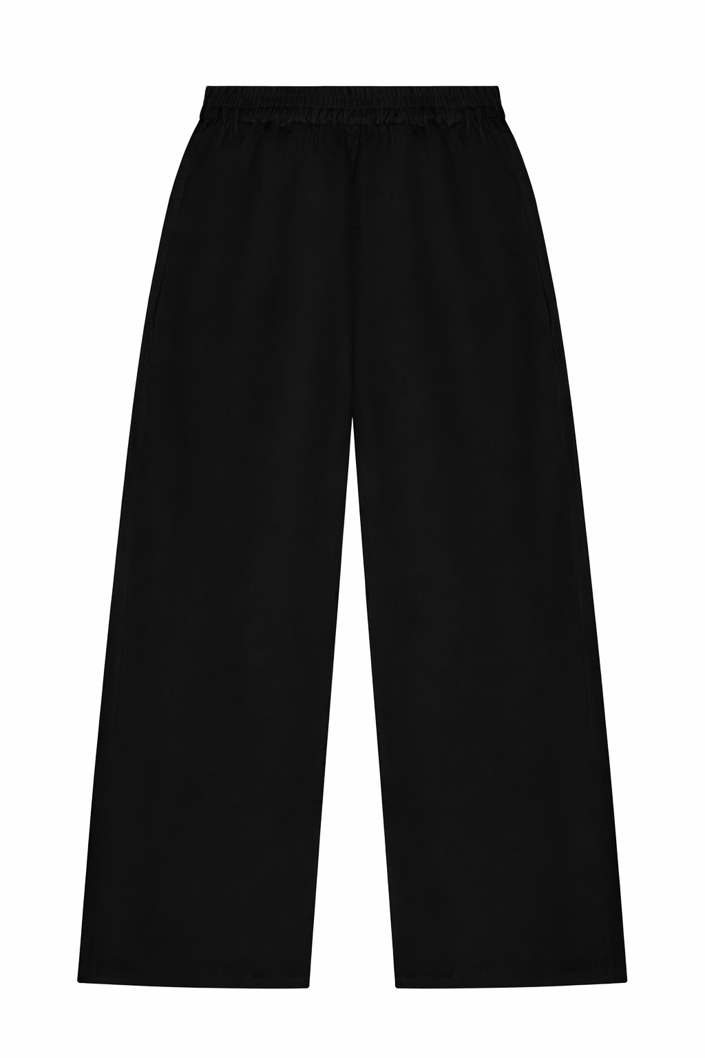 WRAY - Luna Pant - Black Linen -