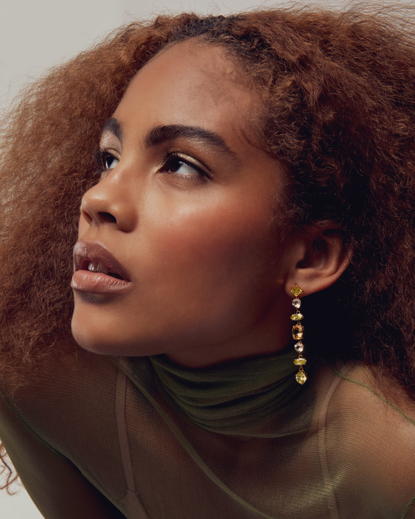 Luv Aj - The Isabella Drop Earrings -