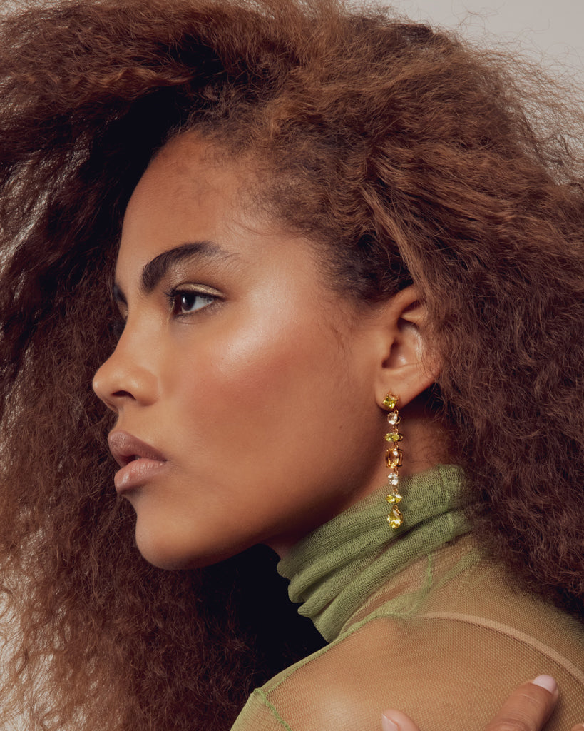 Luv Aj - The Isabella Drop Earrings -
