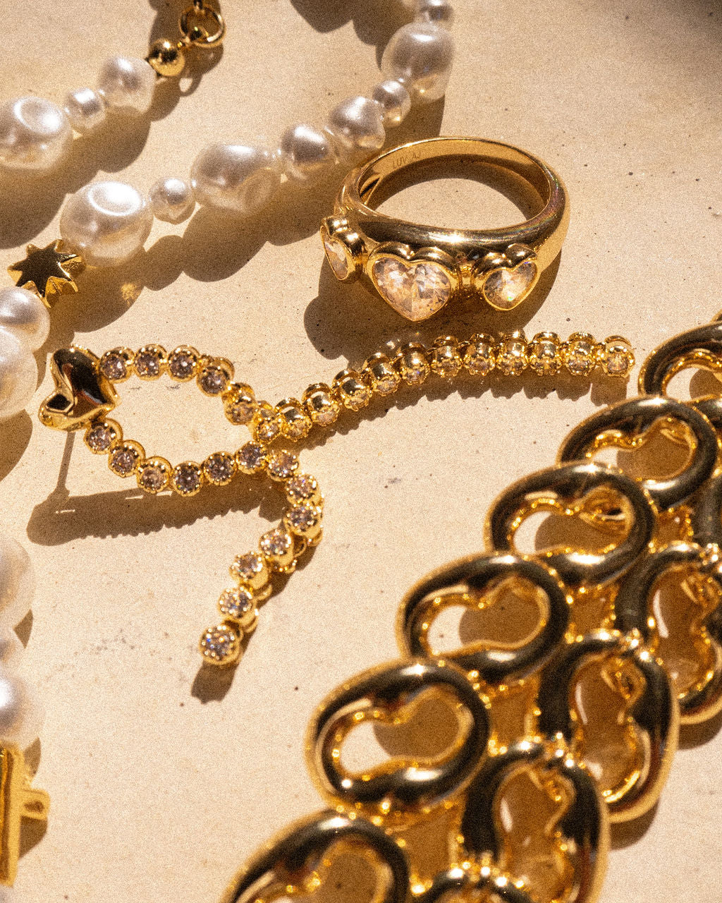 Luv Aj - The Molten Heart Cascading Studs -