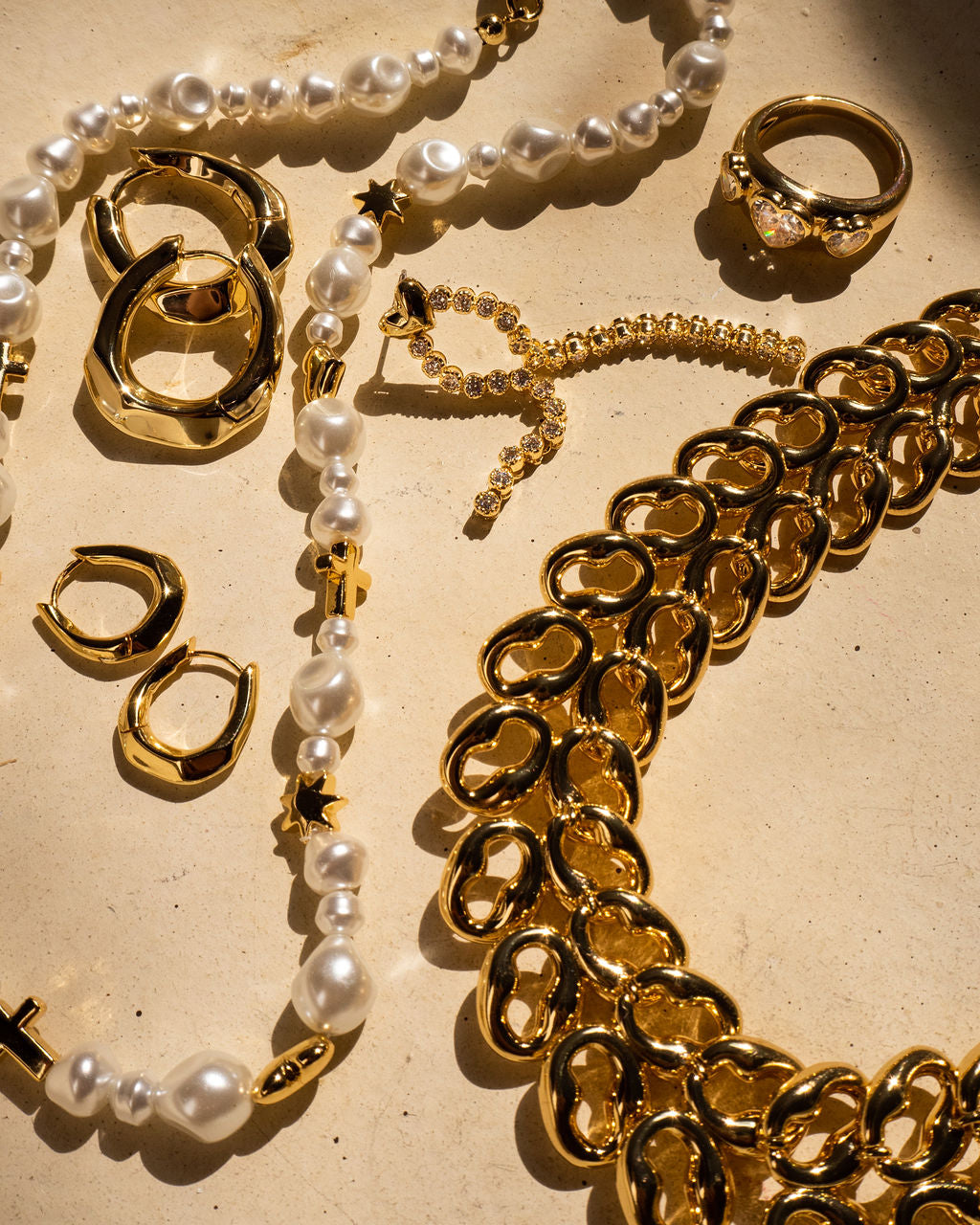Luv Aj - The Molten Heart Cascading Studs -