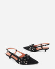 Intentionally Blank - Maman Slingback Kitten Heel -