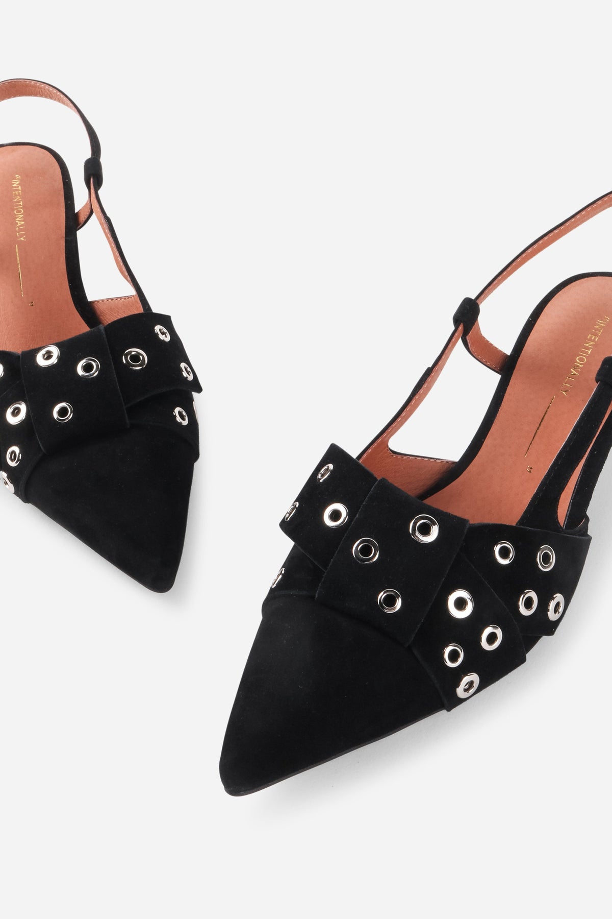 Intentionally Blank - Maman Slingback Kitten Heel -