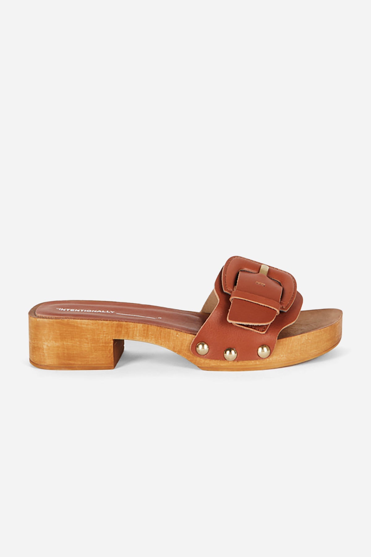 Intentionally Blank - Mar Leather Clog -