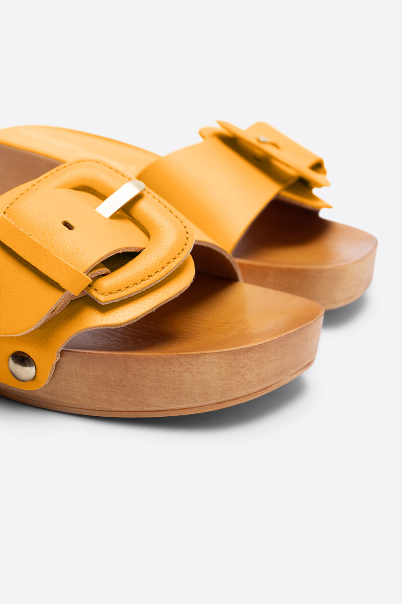 Intentionally Blank - Mar Leather Clog -