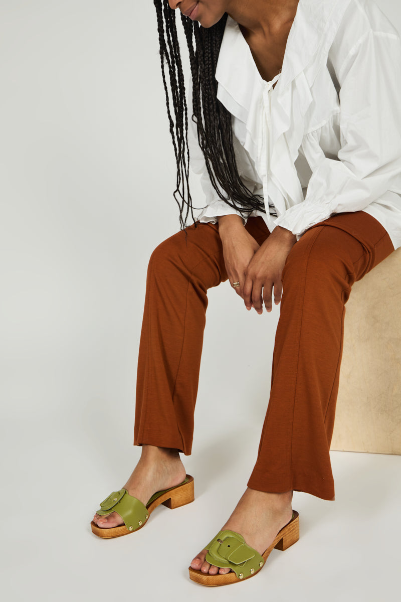 Intentionally Blank - Mar Leather Clog -