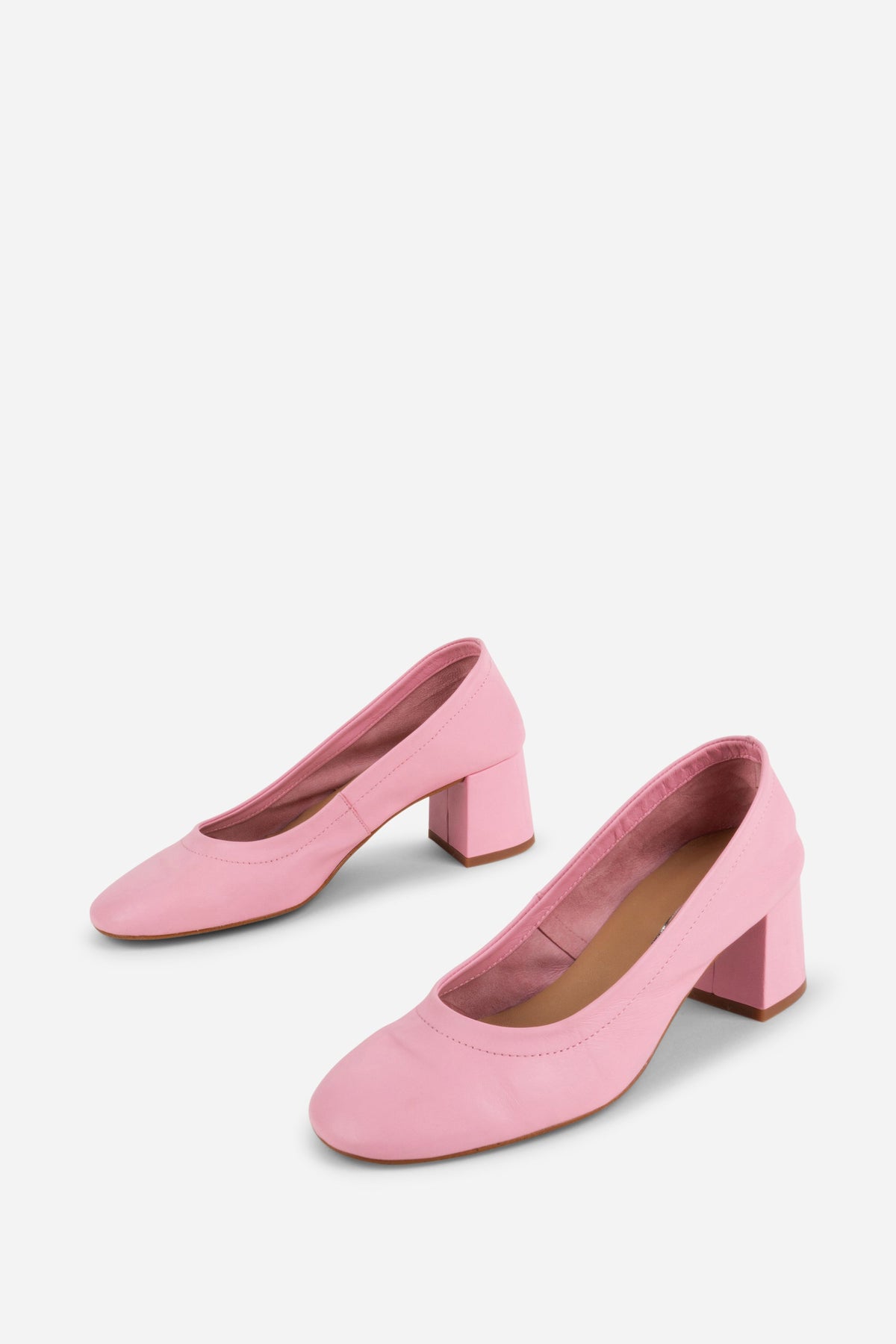 Intentionally Blank - Margie Heel - BABY PINK LEATHER