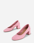 Intentionally Blank - Margie Heel - BABY PINK LEATHER