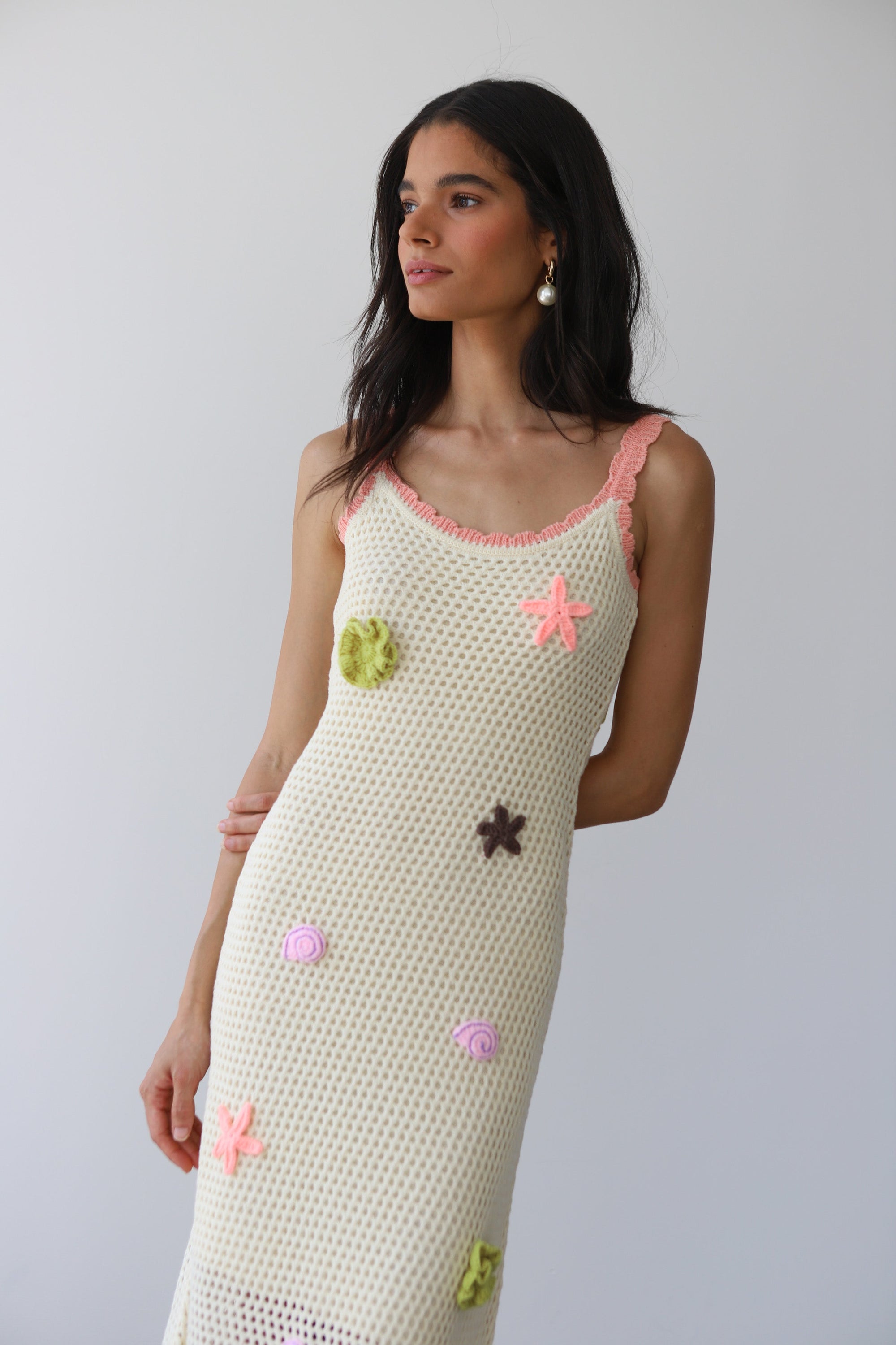 Callahan Knitwear - Mar Maxi - Lychee -