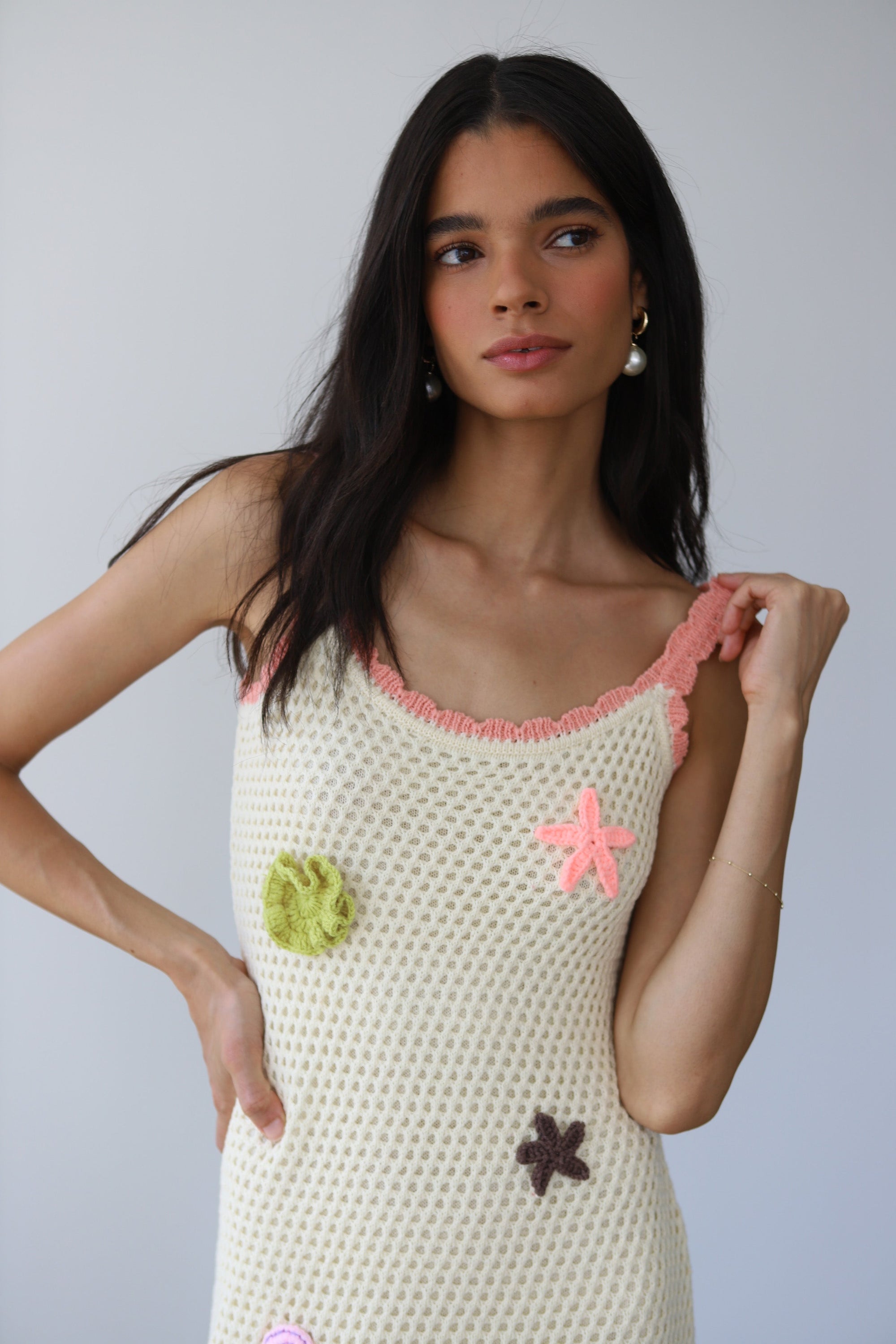 Callahan Knitwear - Mar Maxi - Lychee -
