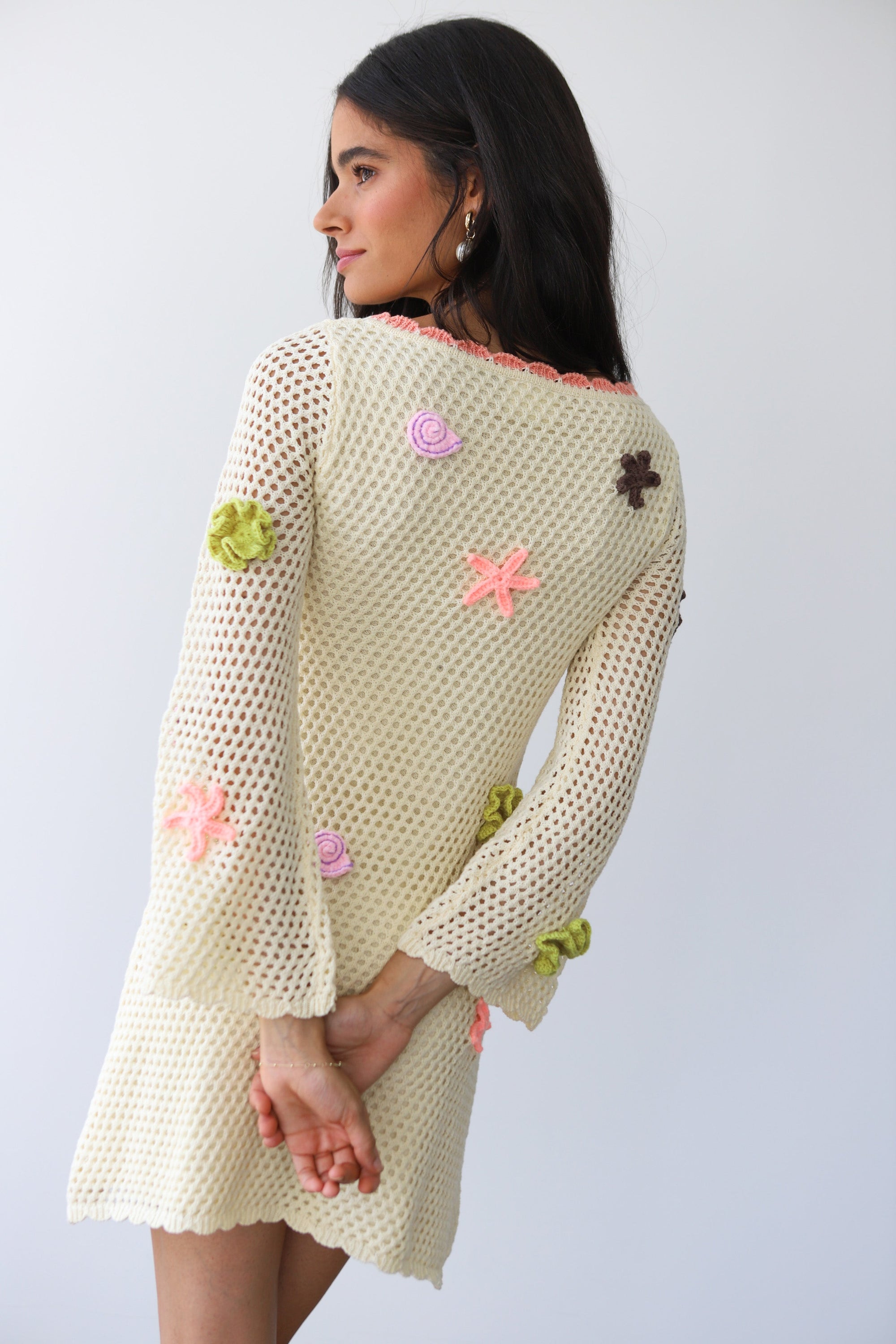 Callahan Knitwear - Mar Mini Dress - Lychee -
