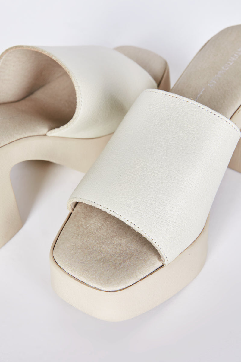 Intentionally Blank - Mary Platform Heel Cream Sole -