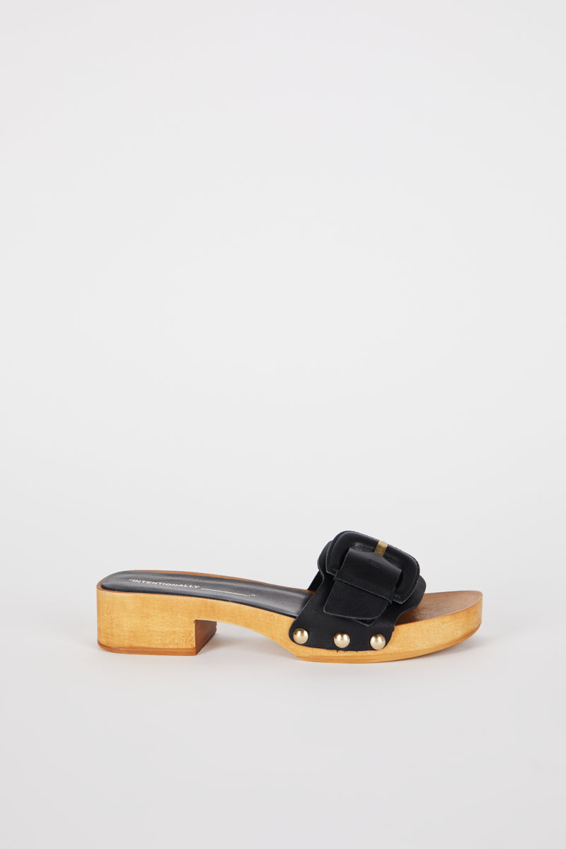 Intentionally Blank - Mar Leather Clog -