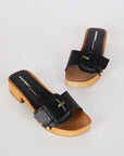 Intentionally Blank - Mar Leather Clog -