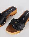 Intentionally Blank - Mar Leather Clog -