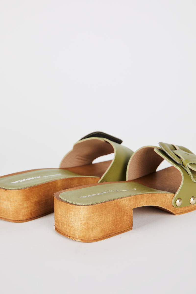 Intentionally Blank - Mar Leather Clog -