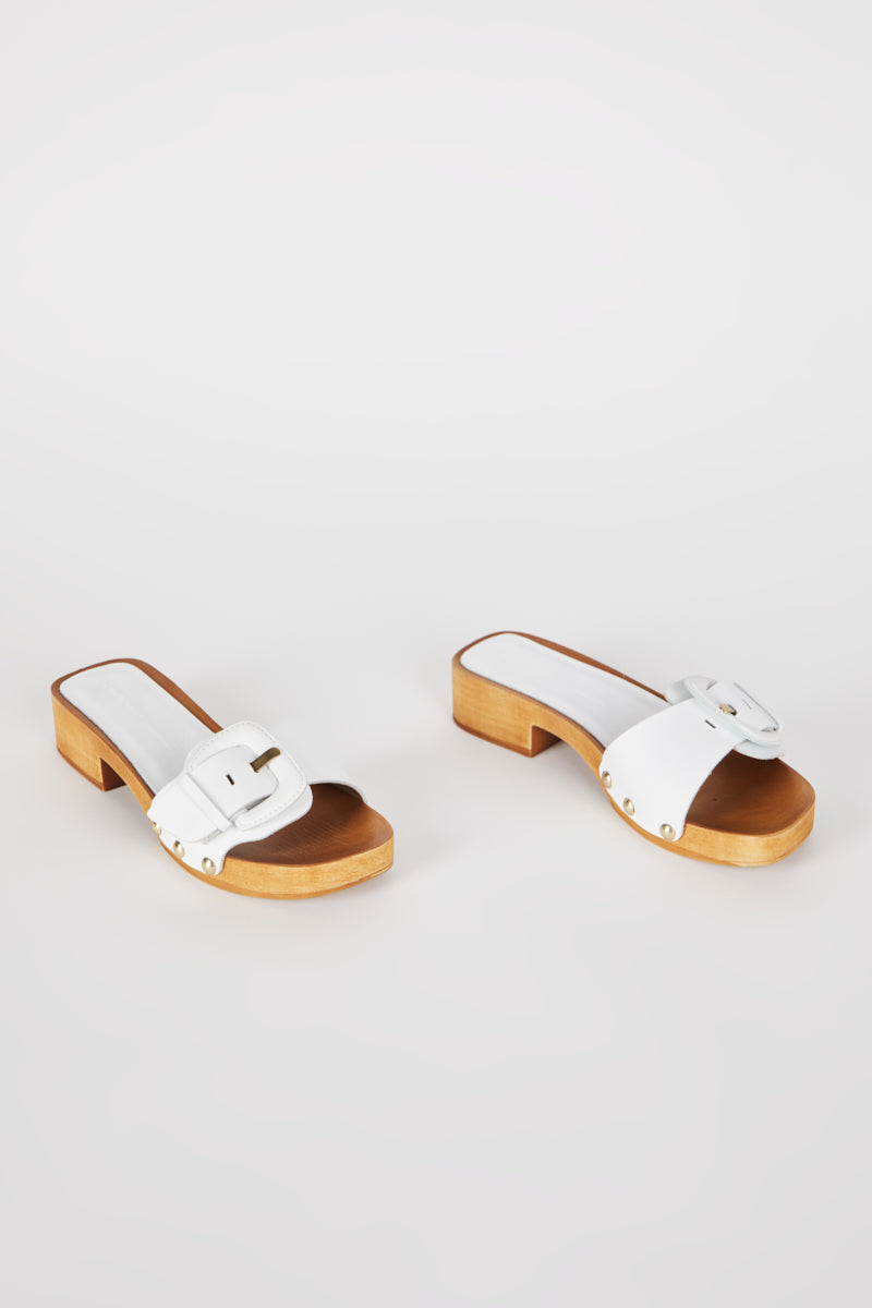 Intentionally Blank - Mar Leather Clog -