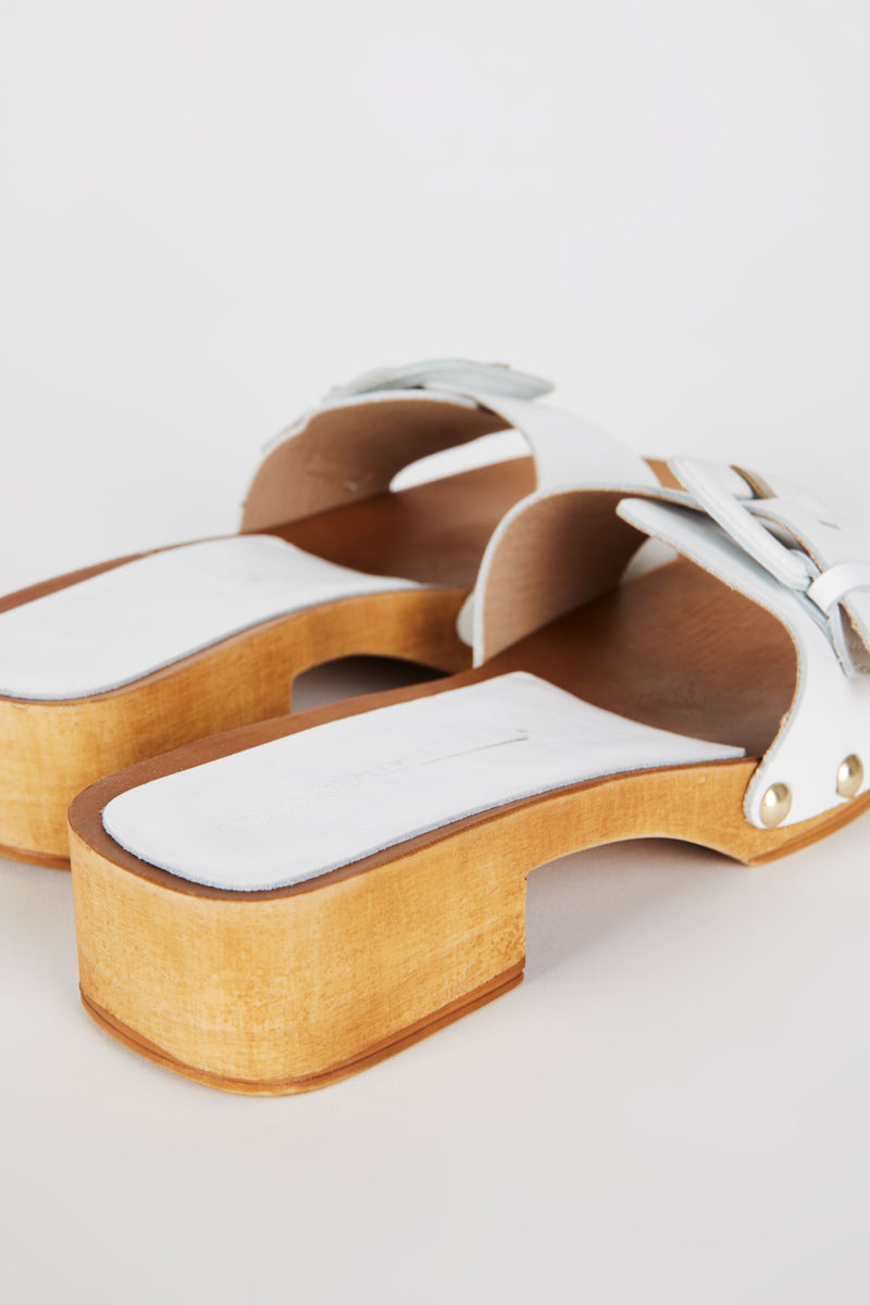 Intentionally Blank - Mar Leather Clog -