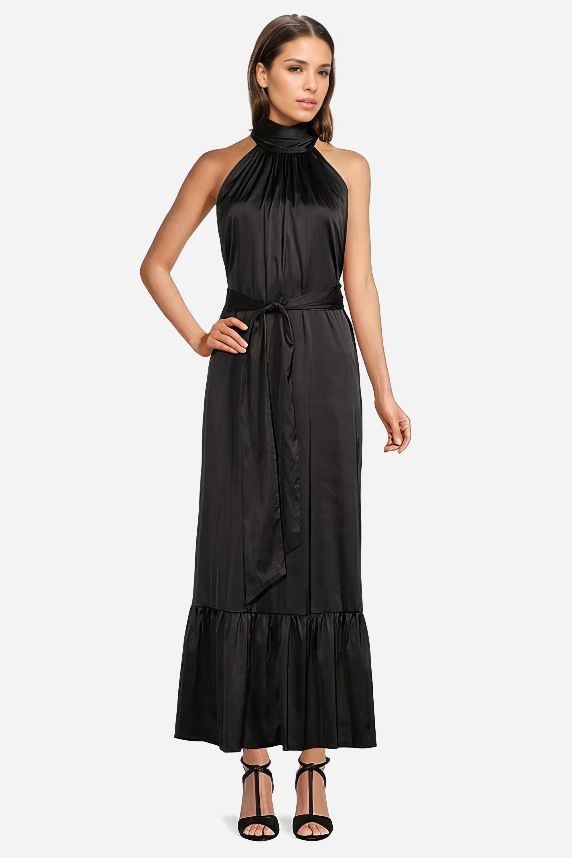 The Sherry - Satin Maxi Dress