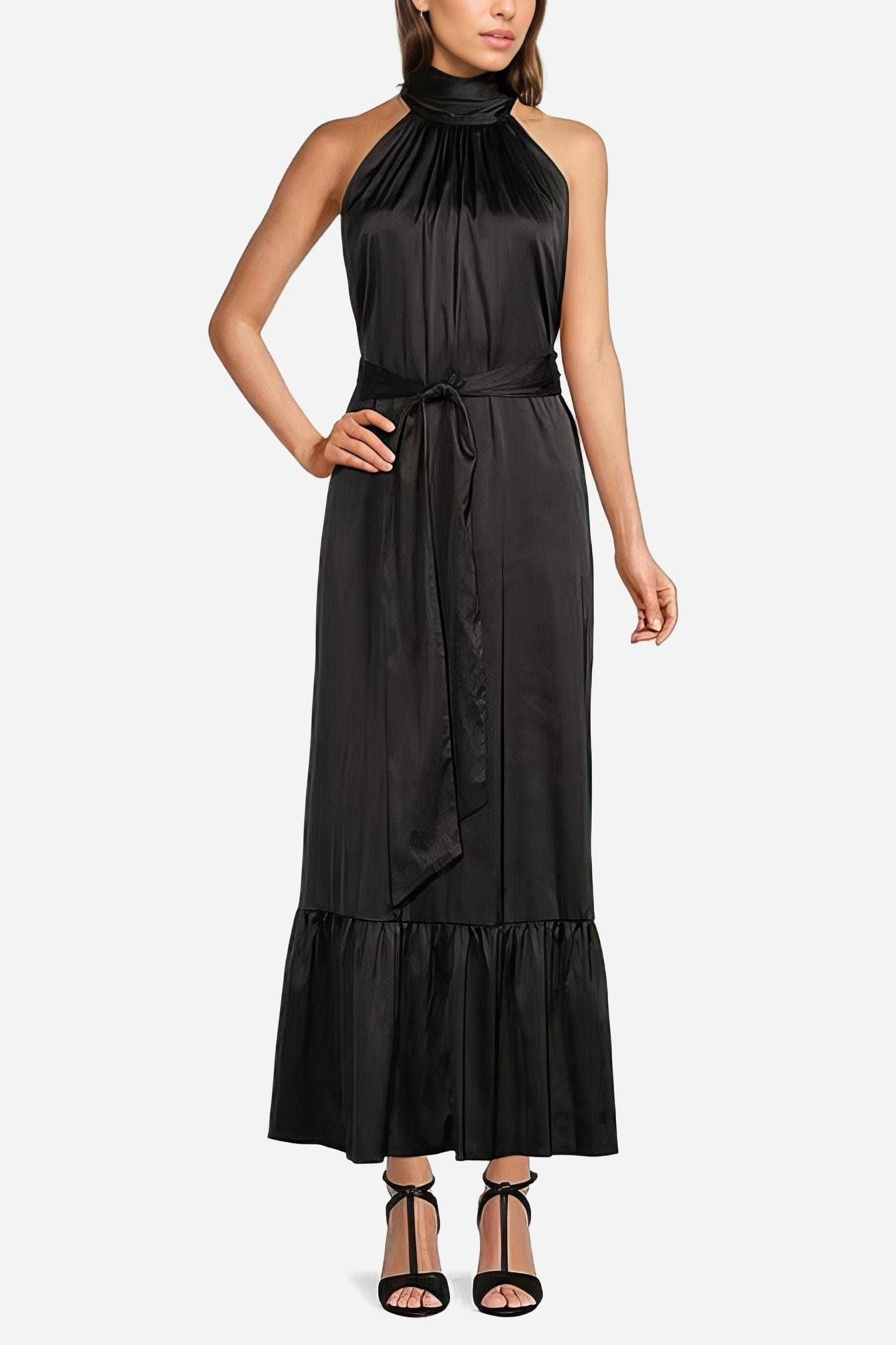 The Sherry - Satin Maxi Dress