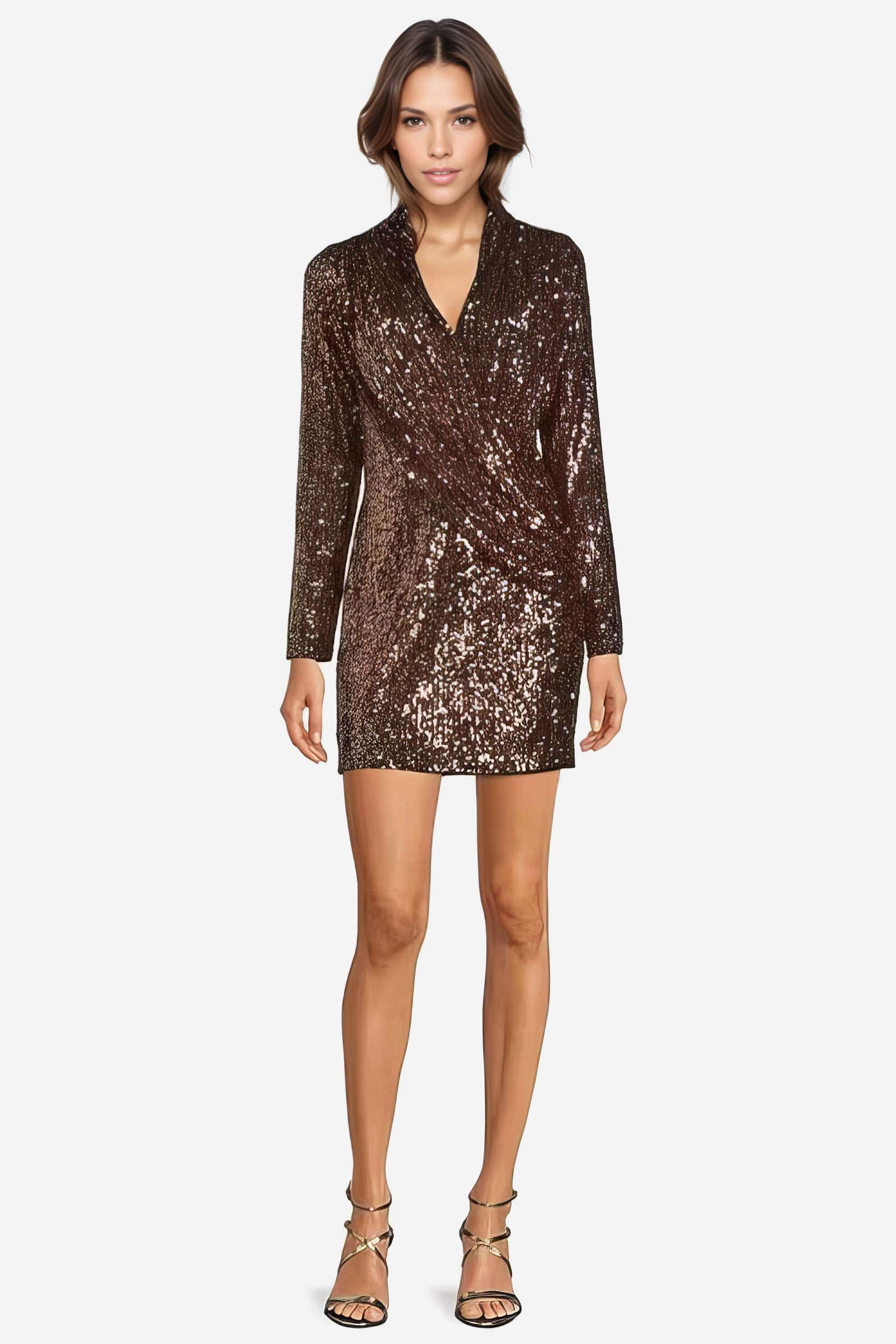 The Norma - Sequin Cocktail Dress