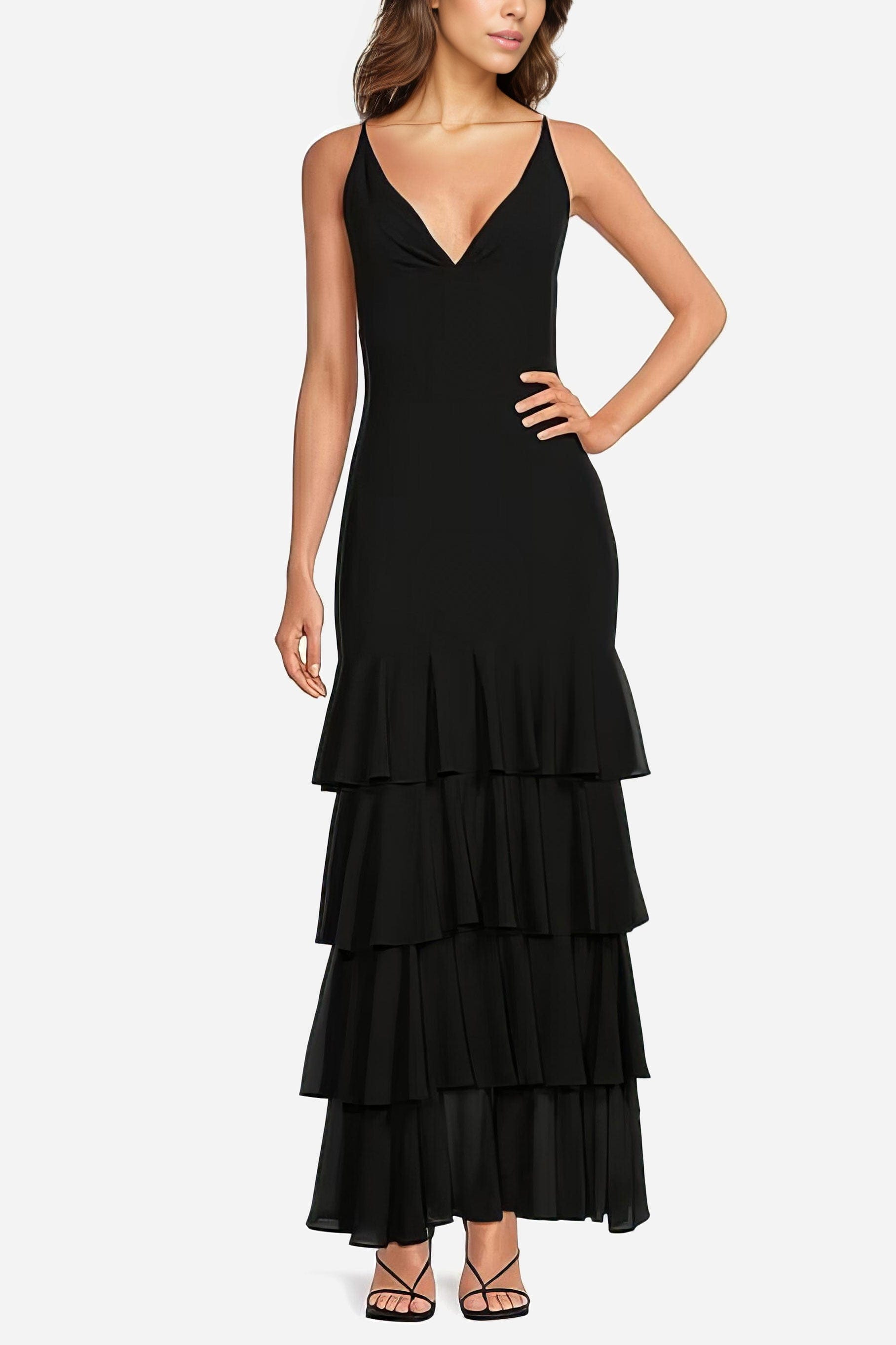 The Ramy - V-Neck Maxi Gown