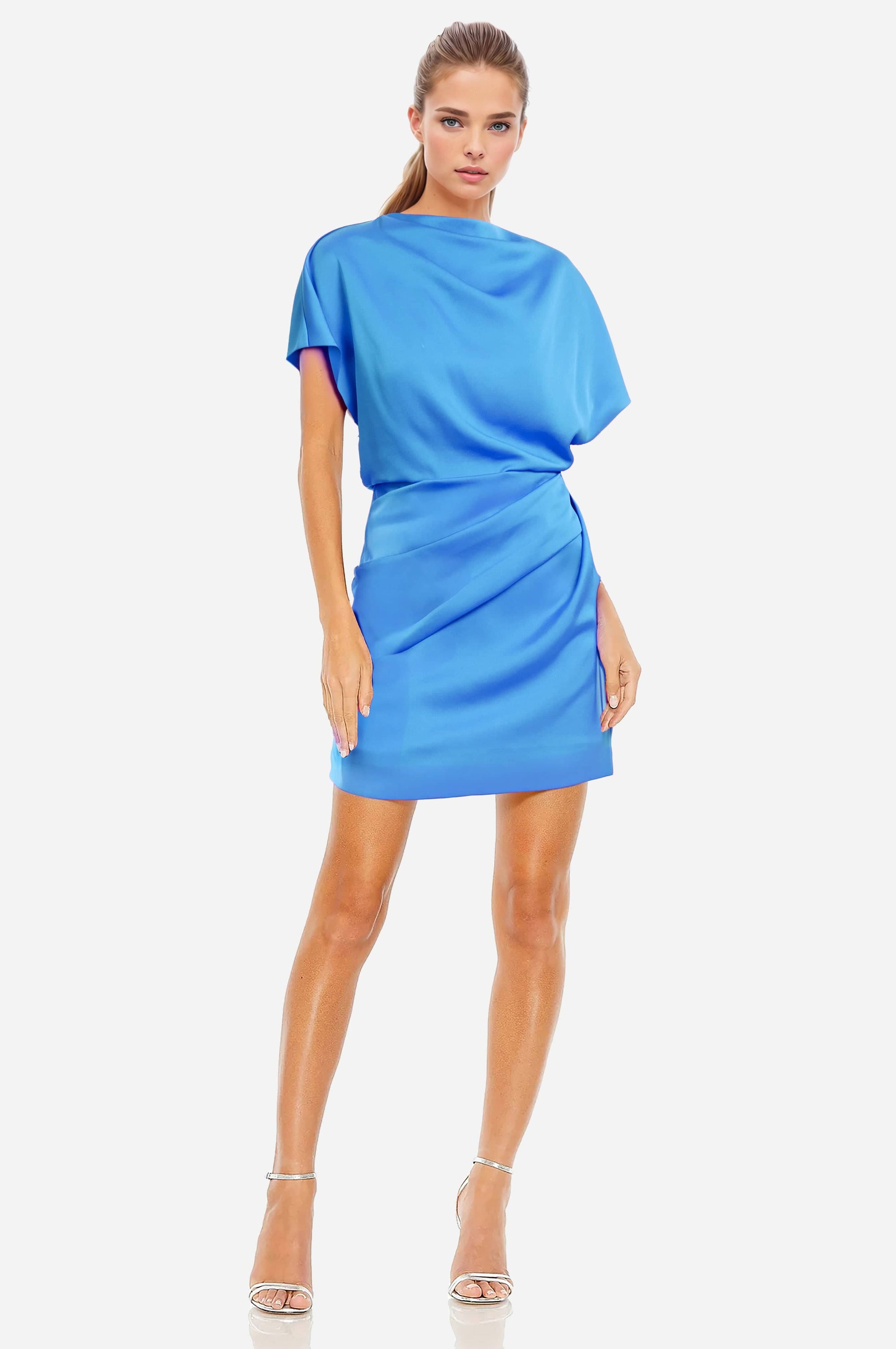 The Sienna - Draped Mini Dress