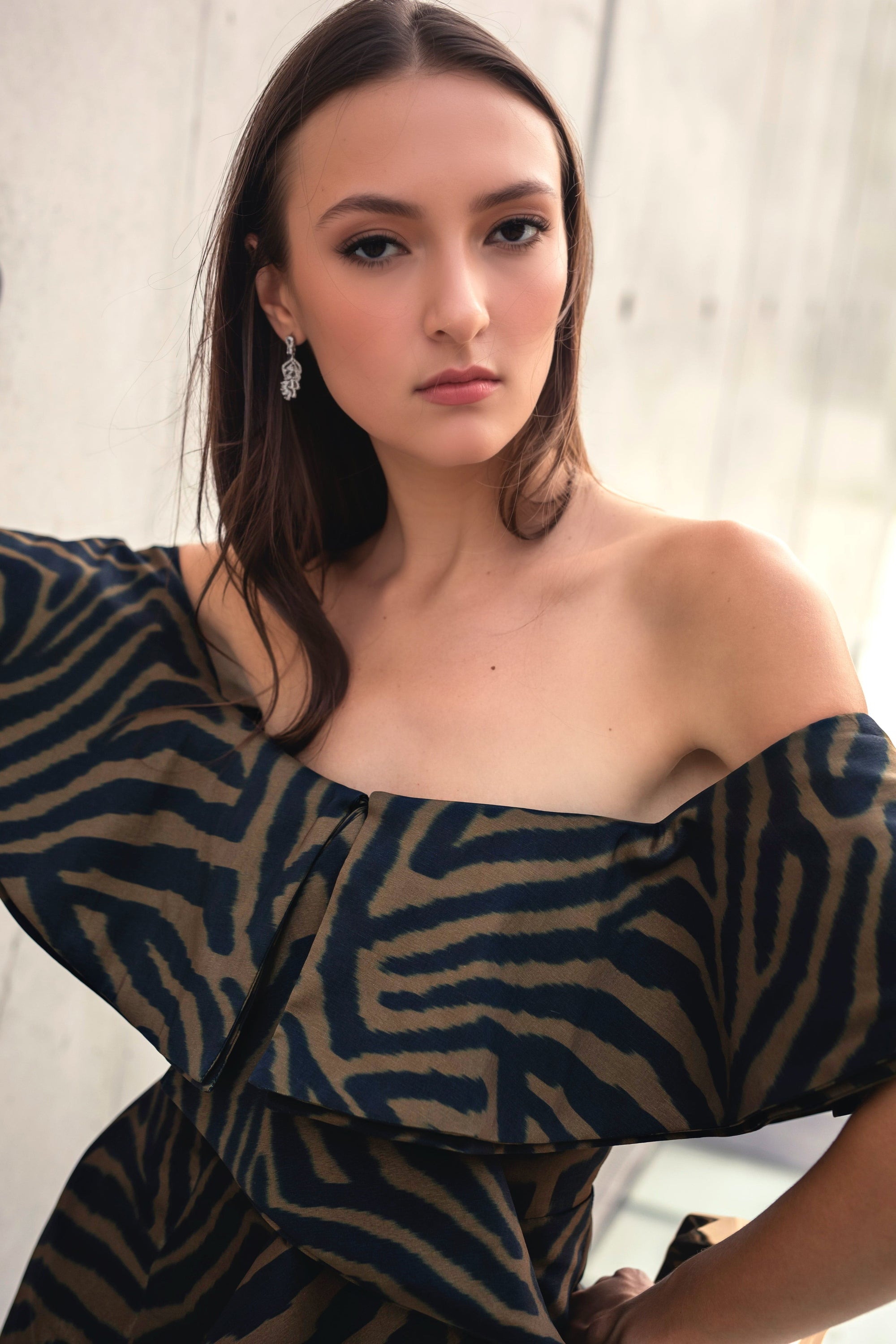 The Blakely - Off-The-Shoulder Cocktail Dress