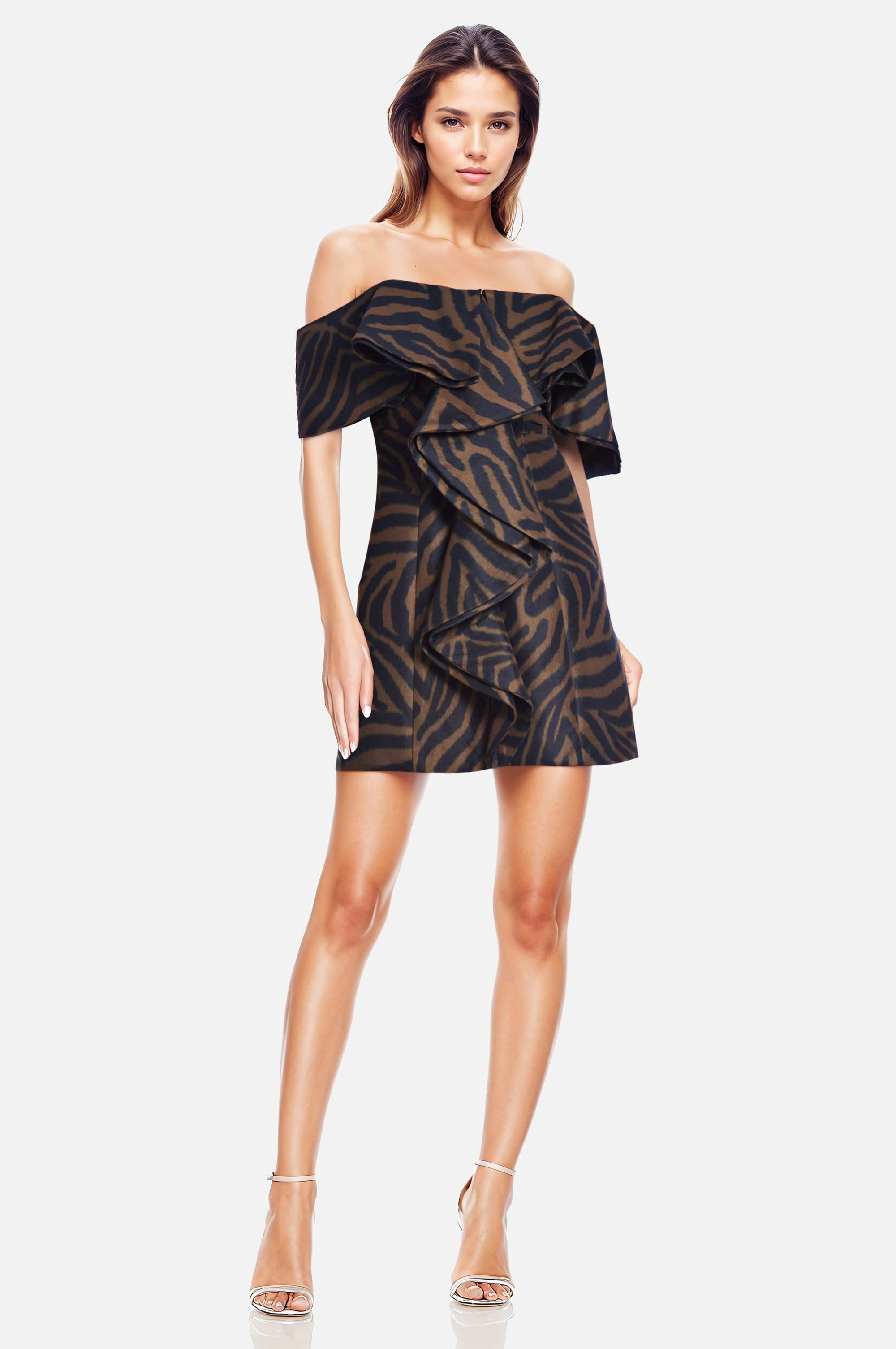 The Blakely - Off-The-Shoulder Cocktail Dress