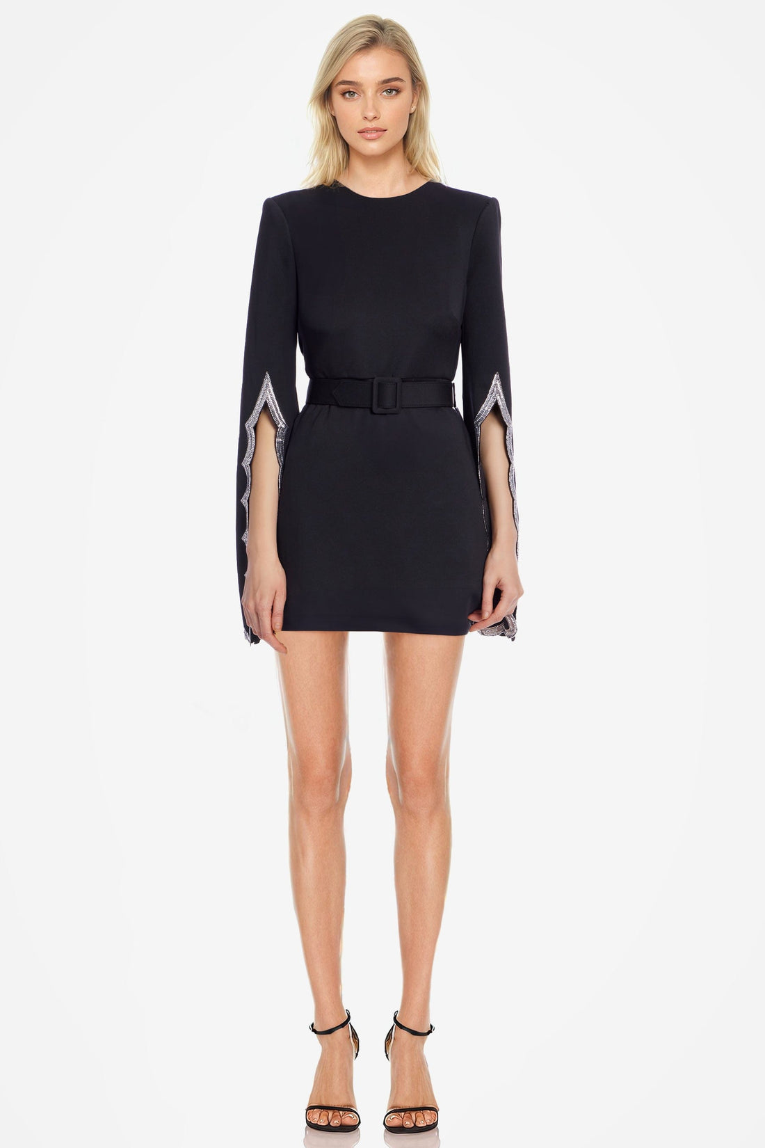 The Silva - Scallop Sleeved Mini Dress